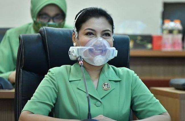 5 Fakta Seputar Masker `Viral` Milik Istri KSAD