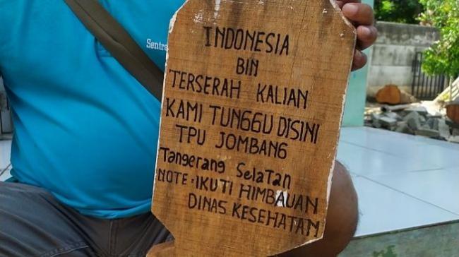 Pesan Unik Penggali Makam: Indonesia Terserah, Kami Tunggu Kalian di Kuburan