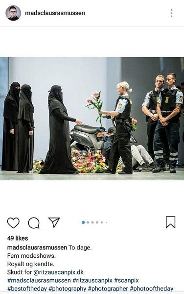 Ketika Desainer Protes Larangan Pakai Cadar di Denmark