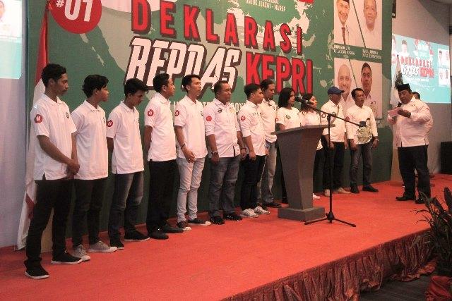 Repnas Kepri Siap Menangkan Jokowi-Maruf di Kepri