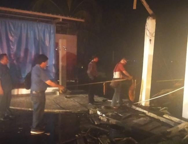 Polisi Selidiki Pemicu Kebakaran Restoran KTM Resort