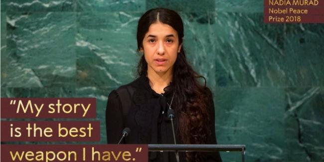 Kisah Pilu Korban Budak Nafsu ISIS yang Dianugerahi Nobel