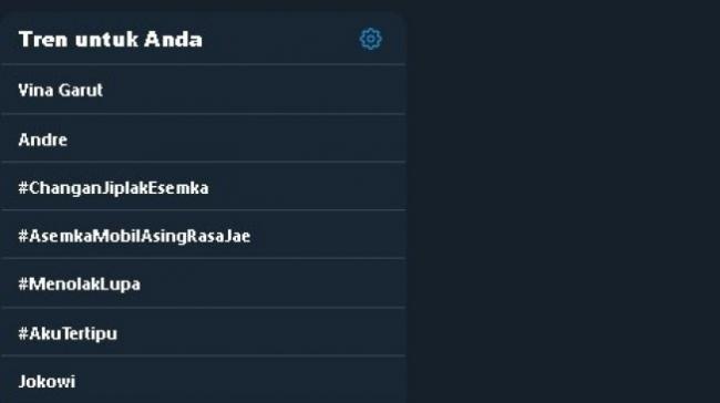 Vina Garut Kembali Jadi Trending Topic Twitter