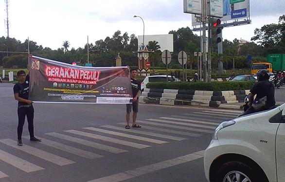 Komunitas Batam Galang Dana untuk Bantu Korban Kabut Asap Sumatera