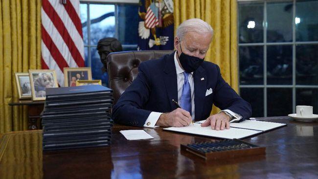 Biden Marah China Jatuhkan Sanksi di Hari Pelantikan