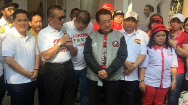 Sehari Jadi Ketua TKN, Erick Thohir Buka Rumah Aspirasi Jokowi - Maruf