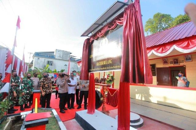 Nelayan Pulau Buluh Sumbang Lahan Bangun Polsek Bulang