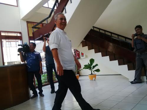 Terdakwa Korupsi Dana Hibah KPU Said Agil dan Novianto Rivita Jalani Sidang Perdana