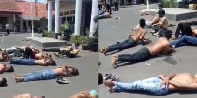 Viral Video Puluhan Orang Diduga Pendemo Dijemur, Fadli Zon: Itu Pelanggaran HAM
