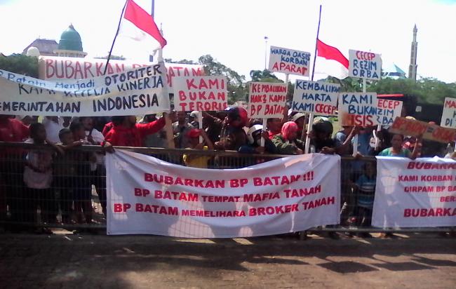 Ini Tuntutan Keras Warga Gusuran Permukiman Oasis