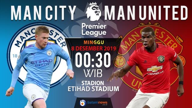 Liga Inggris Pekan 16: Bigmatch Citizen vs Setan Merah