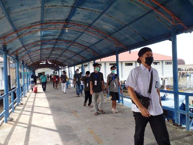 Ratusan PMI di Malaysia Pulang ke Indonesia Lewat Tanjungpinang