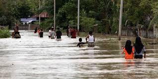Duh, Bertahun-tahun Titik Banjir di Jalan A. Yani Karimun Tak Teratasi