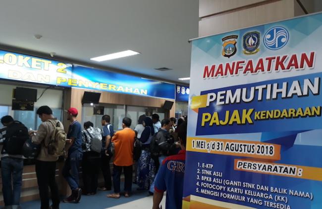 Kebijakan Pemutihan Pajak Diserbu, Pemilik Kendaraan: Selama Ini Sibuk Kerja