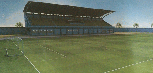 Gaji Tak Dibayarkan, Pekerja Terpaksa Rusak Stadion Busung