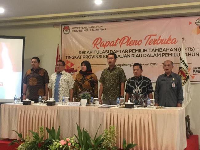 KPU Kepri Tambah 16 Titik TPS, Ada 2.703 Pemilih Tambahan
