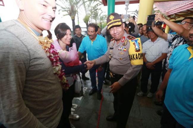 2018, Keluarga McAllister dan Kachwala Jadi Wisman Pertama Tiba di Bintan