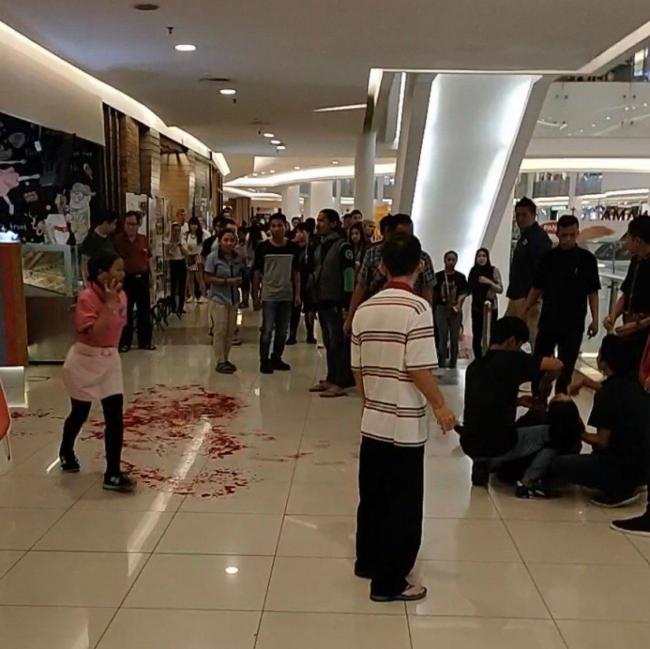 Video Aksi Penusukan Antara Manager dan Supervisor di Mega Mall Dipastikan Hoaks