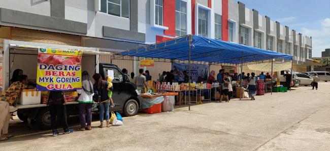 Operasi Pasar di Batam Center Sepi Peminat
