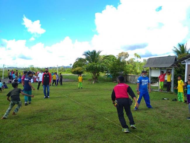 Puspa Bahari Natuna Perkenalkan Permainan Tradisional di Hari Anak Nasional
