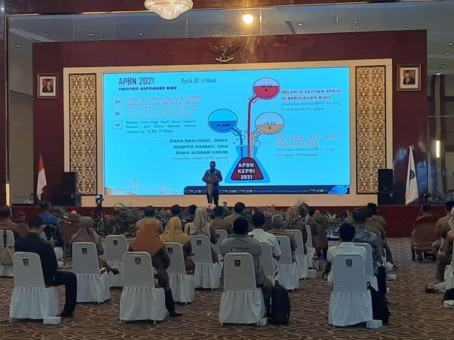 Pusat Kucurkan Rp14,81 triliun ke Kepri, Ini Besaran Transfer ke 7 Kabupaten/Kota