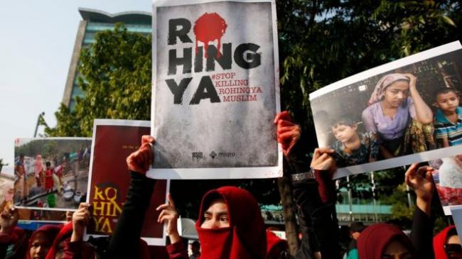 Ustaz, Pendeta, hingga Biksu Gelar Aksi Solidaritas untuk Rohingya di Batam