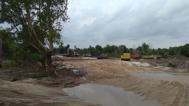 Aktivitas Tambang Pasir Ilegal di Bintan Kian Marak