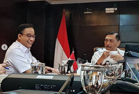Temui Luhut, Anies: I Come to You with Menu of Problem
