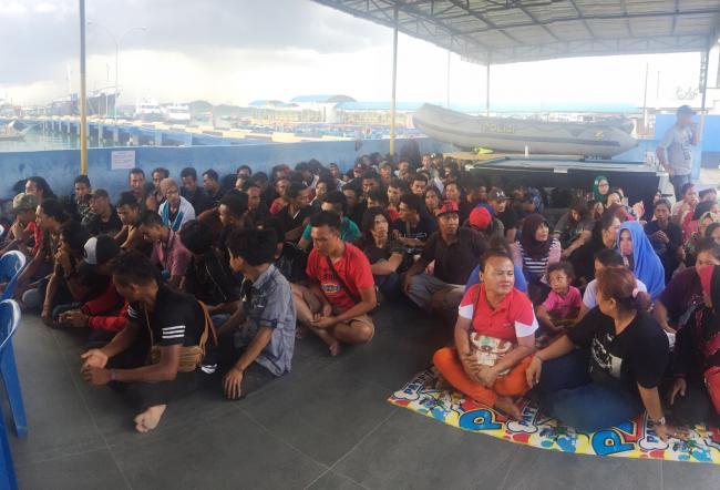 101 TKI Ilegal Pulang ke Kampung Masing-masing