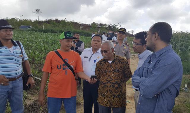 Komisi I DPRD Kepri Tinjau Pembangunan Waduk Sei Gong