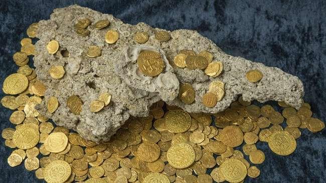 Kapal Penuh Emas yang Karam 300 Tahun Lalu Ditemukan