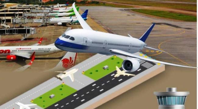 INFOGRAFIS: Fasilitas di Runway Bandara Hang Nadim