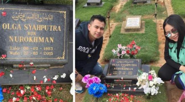 Setahun Wafat, Makam Olga Syahputra Masih Ramai Peziarah