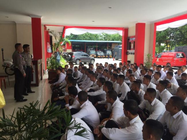 117 Calon Bintara Ikut Pantohir di Polresta Barelang
