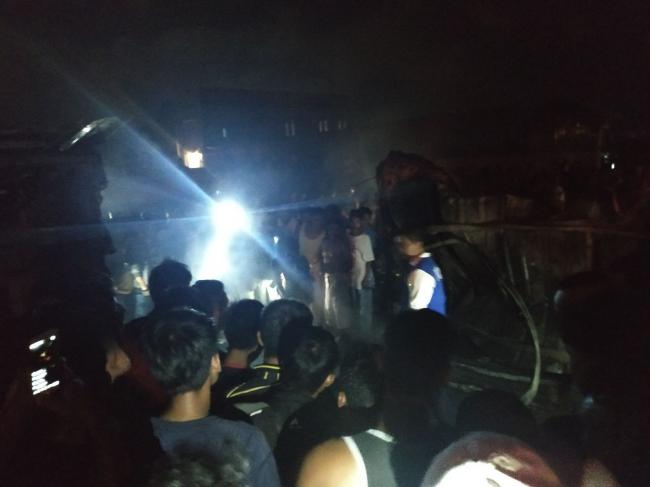 Tragis, Nainggolan Pingsan Tak Mampu Selamatkan Balitanya Terjebak Kobaran Api 