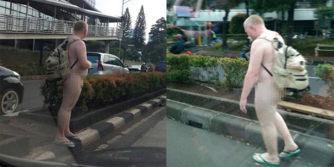 Ada Bule Jalan Telanjang, Warga: Ternyata Bule Bisa Gila Juga