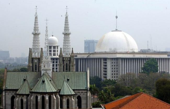 Jemaat Katedral Ucapkan Terima Kasih pada Pengurus Istiqlal