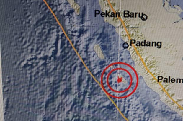  Mukomuko Bengkulu Diguncang Gempa 5,8 SR