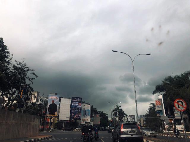 Alhamdulillah, Batam Mulai Mendung, Warga: Semoga Segera Hujan