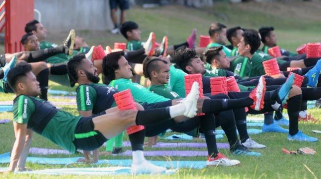 Jelang Lawan Malaysia, Timnas Indonesia Fokus Latihan Taktik Ini