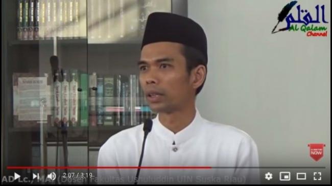 Klarifikasi UAS soal Catur Haram: La Ilaha Illallah, Itu Kan Ceritanya 2017