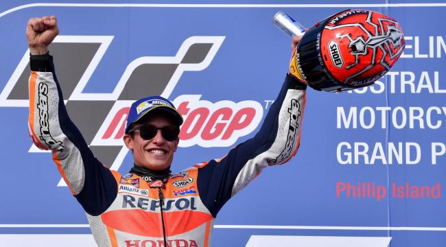 Begini Strategi Cerdas Marquez Menangi MotoGP Australia 