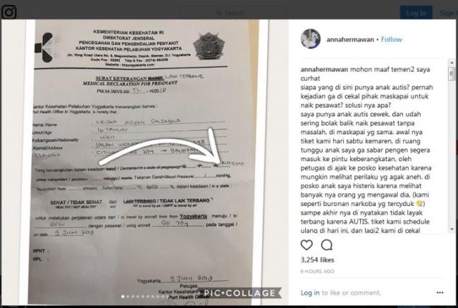 Viral Ibu-ibu Curhat Anaknya Autis Dilarang Naik Pesawat