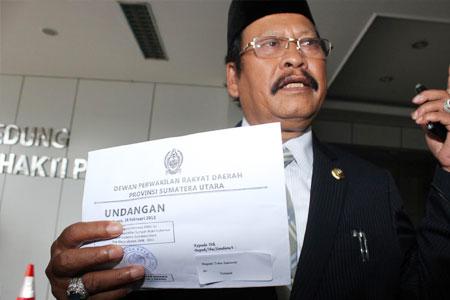 Bupati Tobasa Dilimpahkan ke Kejati Sumut, Kasmin: Saya Serahkan Sama Tuhan