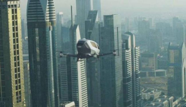 [VIDEO] Wow, Taksi Terbang di Dubai Sudah Jadi Kenyataan