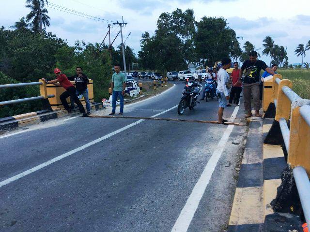 Waduh, Jembatan Kawal-Teluk Bakau Bergeser 20 Cm