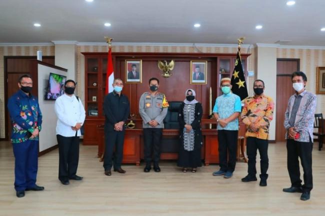 Pengurus KKSS Temui Kapolda Kepri, Ady Pawennari: Silaturahmi Biasa