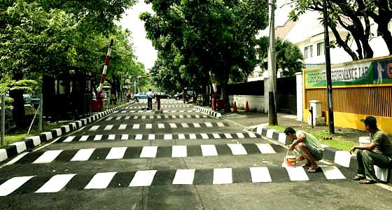  Pembuatan Polisi Tidur Ada Aturannya, Simak Berikut Ini