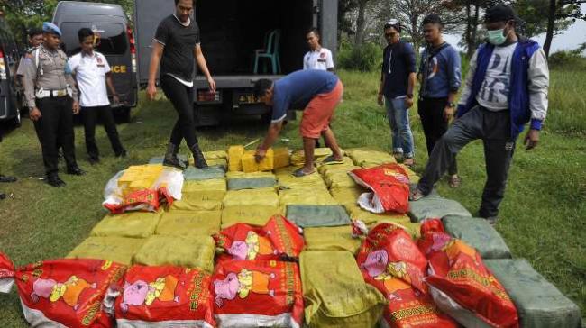 Kapal Penyelundup Satu Ton Sabu Saat Ini Ada di Batam