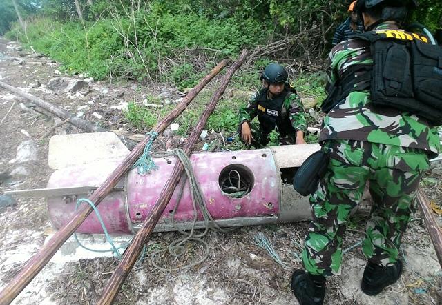  Tim WFQR Lantamal IV Amankan Benda Mirip Torpedo Seberat 300 Kg